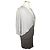 Helmut Lang Vestido drapeado en bloque de tono caqui Plata - vista 2