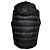 Moncler Gilet imbottito con cappuccio per uomo Nero - vista 2