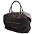 Tod's Grande borsa tote in tessuto grigio khaki Marrone - vista 2
