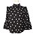 Alice + Olivia Blusa nera con volant Alice e Olivia Nero