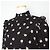 Alice + Olivia Blusa nera con volant Alice e Olivia Nero - vista 4