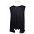 Top negro sin mangas Dries Van Noten Azul - vista 2