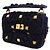 Valentino Rockstud Roman Knit Tote and Crossbody Limited Edition Nero - vista 2