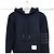 Thom Browne Classic Loopback Hoodie Long Sleeve Black - view 4