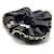 Chanel Scrunchie per capelli CC Around Chain Nero  - vista 2