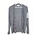 Thom Browne Entspanntes V-Ausschnitt-Cardigan aus Merinowolle Braun