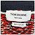 Thom Browne V-Ausschnitt Cardigan mit Donegal-Tartanstreifen Rot - Ansicht 6
