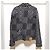 Louis Vuitton Nigo Damier Trucker Jeansjacke Schwarz - Ansicht 3