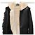 Lanvin Faux Shearling Jacke Orange - Ansicht 4