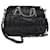 Prada Borsa Tote e Borsa a Spalla Tesuto Gofer Nero - vista 3