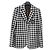 Louis Vuitton Preppy Blazerjacke Bishy Check Weiß