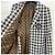 Louis Vuitton Preppy Blazerjacke Bishy Check Weiß - Ansicht 3