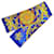 Hermès Sciarpa lunga Carrousel blu navy  - vista 4