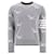 Thom Browne Intarsien-Pullover mit Rundhalsausschnitt Braun  - Ansicht 4
