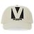 Valentino Cappellino da baseball in cotone ricamato WGJ Bianco