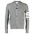 Thom Browne Stripe Feiner Merino Waffel Hoch V-Ausschnitt Cardigan - Ansicht 4