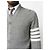 Thom Browne Stripe Feiner Merino Waffel Hoch V-Ausschnitt Cardigan - Ansicht 6