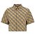 Burberry Camisa de algodón a cuadros corta de manga corta