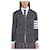 Thom Browne Streifen Milano Strickjacke Braun - Ansicht 5