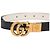 Gucci Reversibler schmaler Gürtel Weiß - Ansicht 8