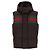Gucci Colete acolchoado em jacquard com capuz Marrom