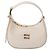 Miu Miu Borsa in tela e pelle Marrone