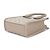 Gucci Bolsa mini tote feminina entrelaçada Marrom - vista 6