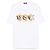 Versace Maxi Kettenlogo T-Shirt Weiß - Ansicht 4