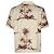 Céline Camicia hawaiana in seta stampata Marrone - vista 5