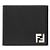 Fendi Leather Bi-Fold Wallet Square Coin Wallet - view 4