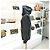 Burberry Felpa con cappuccio e zip in cotone carbone logo cavallo Marrone - vista 4