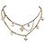 Louis Vuitton Collana in Oro Blooming Strass D'oro