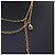 Louis Vuitton Collana in Oro Blooming Strass D'oro - vista 5
