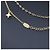 Louis Vuitton Collana in Oro Blooming Strass D'oro - vista 7