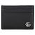 Gucci Portafoglio con clip per banconote GG Marmont Nero