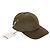 Jacquemus Ovali Nylon Khaki Baseball Cap Braun - Ansicht 12