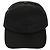Jacquemus Ovaler schwarzer Nylon-Basecap