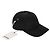 Jacquemus Ovaler schwarzer Nylon-Basecap - Ansicht 12