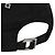 Jacquemus Ovaler schwarzer Nylon-Basecap - Ansicht 8