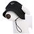 Prada Cappello bucket in nylon per animali Nero - vista 4