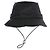 Prada Cappello bucket in nylon per animali Nero - vista 7
