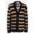Marni Schwarzer Streifen-Mohair-Cardigan Mehrfarben - Ansicht 4