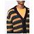 Marni Schwarzer Streifen-Mohair-Cardigan Mehrfarben - Ansicht 5