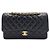 Chanel Borsa a Spalla Media Caviar Classic Flap Nera Nero - vista 2