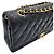 Chanel Borsa a Spalla Media Caviar Classic Flap Nera Nero - vista 5