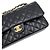 Chanel Borsa a Spalla Media Caviar Classic Flap Nera Nero - vista 6