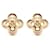 Tory Burch Stacked Stud Clover Golden  - Ansicht 4