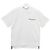 Thom Browne Polo a maniche corte in interlock con tasca e tre righe bianche Bianco