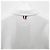 Thom Browne Polo a maniche corte in interlock con tasca e tre righe bianche Bianco - vista 19