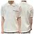 Thom Browne Polo a maniche corte in interlock con tasca e tre righe bianche Bianco - vista 20